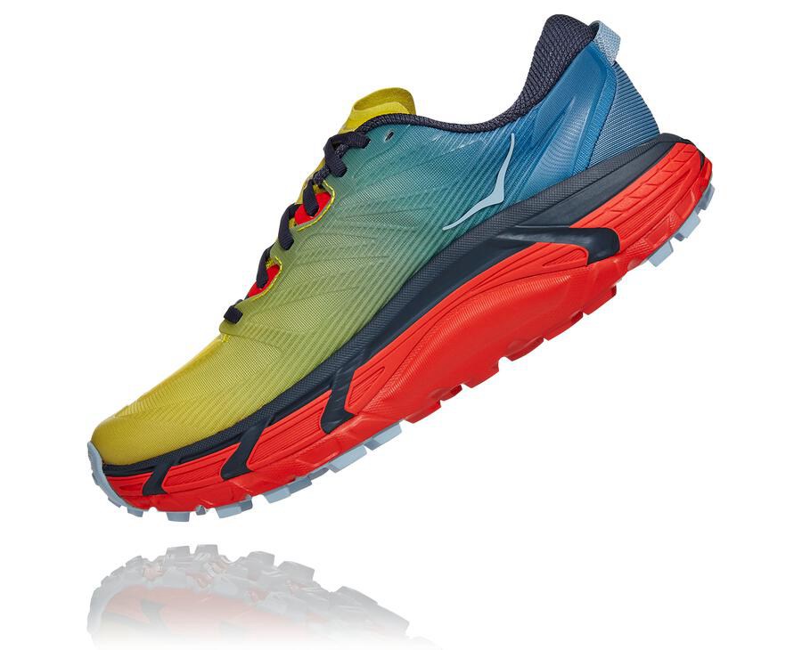 Hoka One One Trailove Tenisky Panske Modre - Mafate Speed 3 - 47380-YIEZ